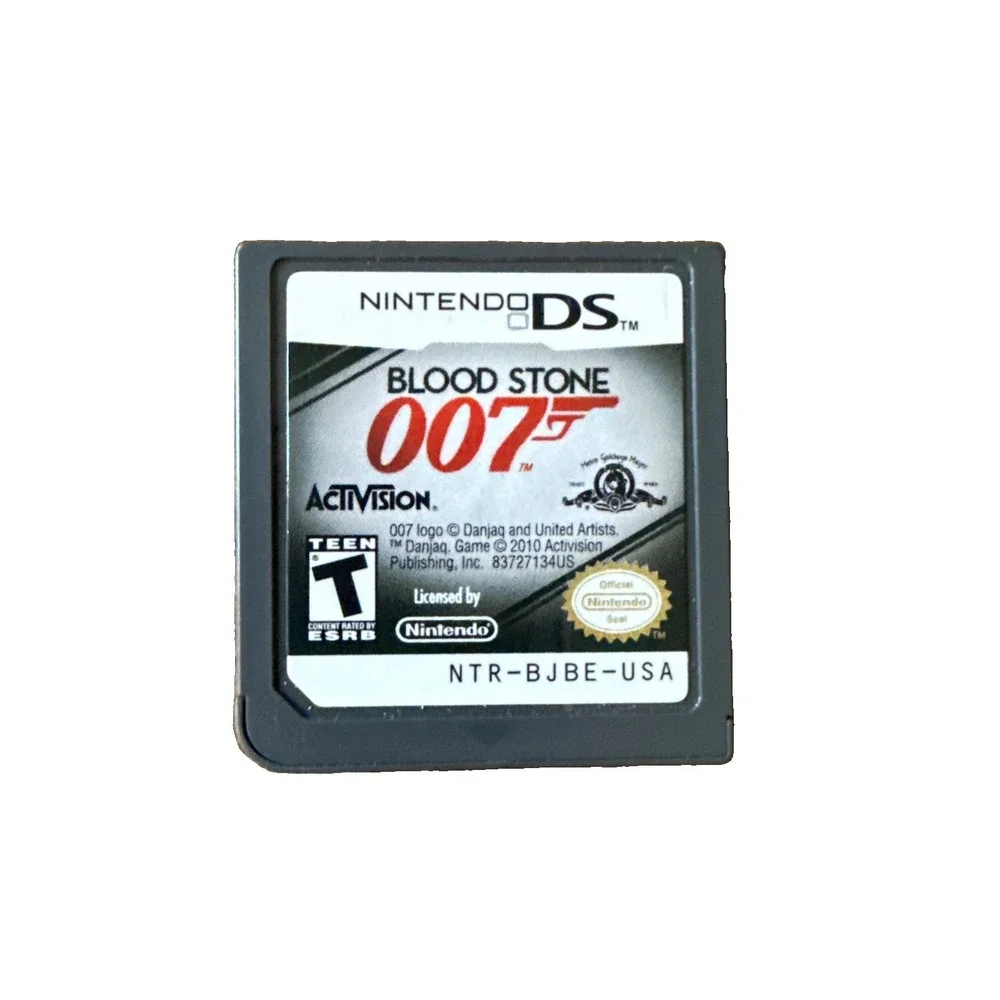 Bloodstone 007 Nintendo DS James Bond Tested & Working, Ships FAST